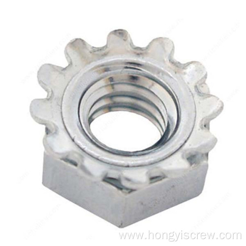 Stainless Steel External Tooth Washer Keps K-Lock Nut